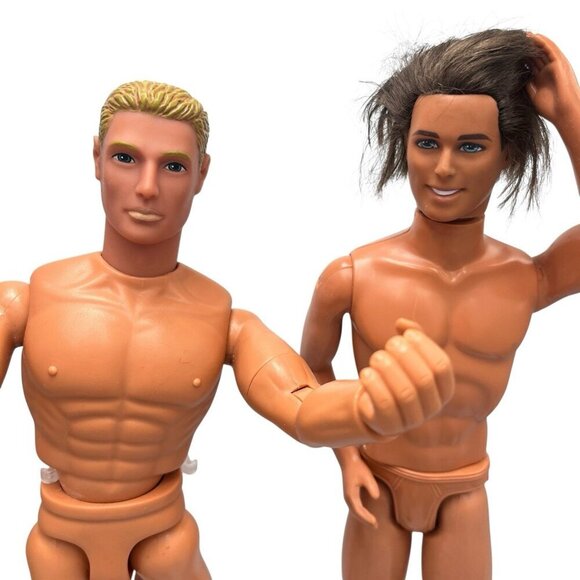 Assorted Lot of Mattel Ken GI Joe Action Figure Boy Male Dolls w/ Clothes Shoes - Picture 6 of 16